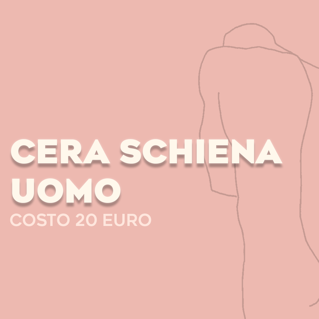 Cera Schiena Uomo