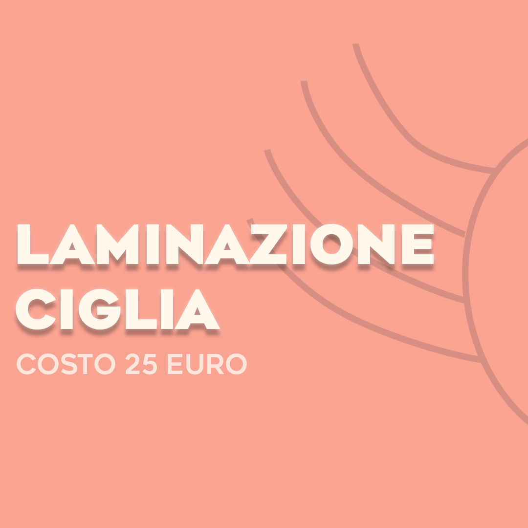 Laminazione Ciglia