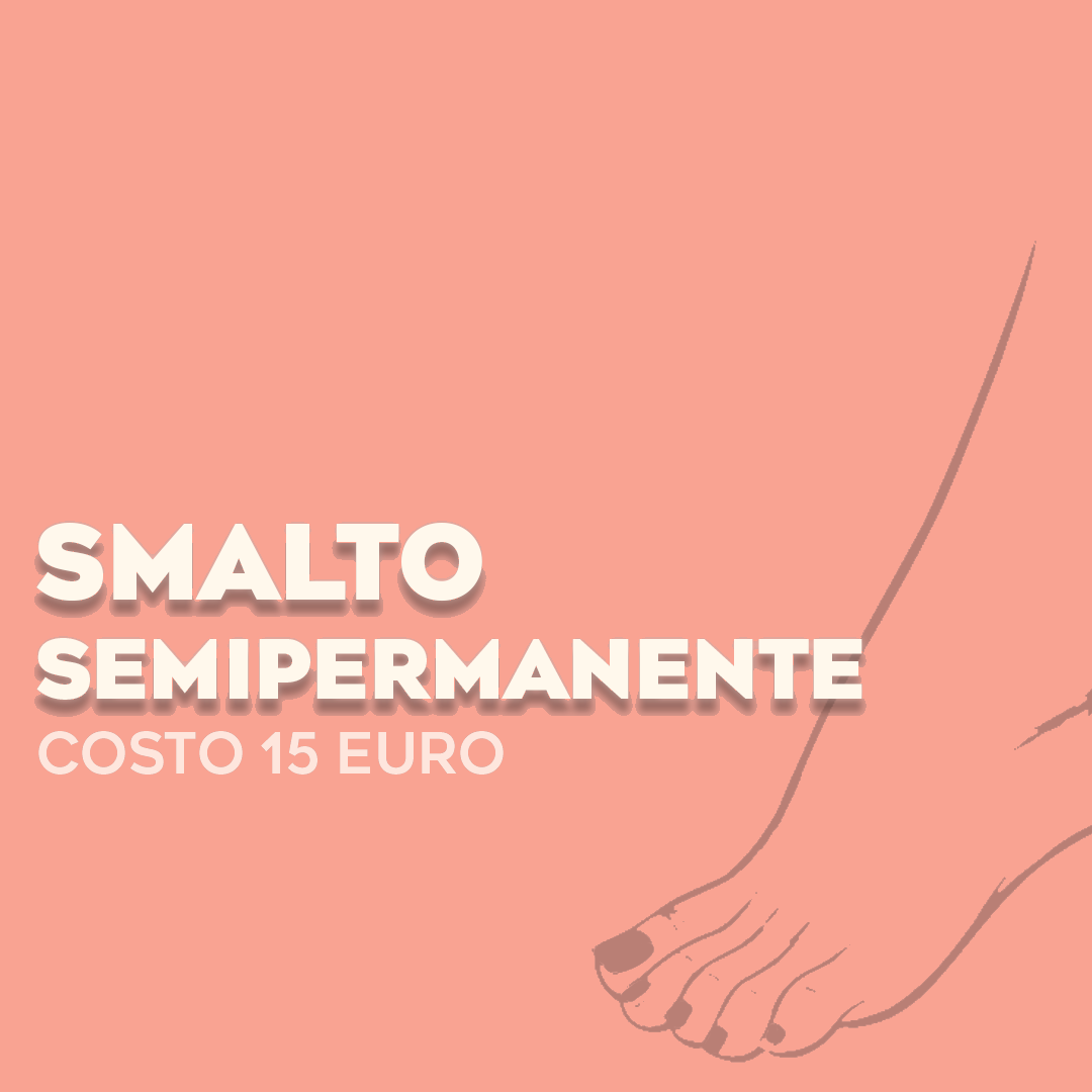 Smalto Piedi Semipermanente